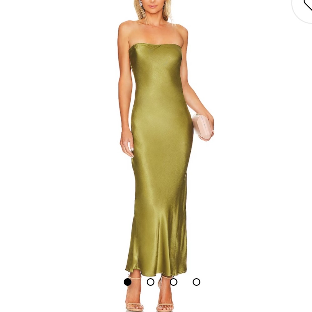 Revolve SNDYS Strapless Midi Dress NWT